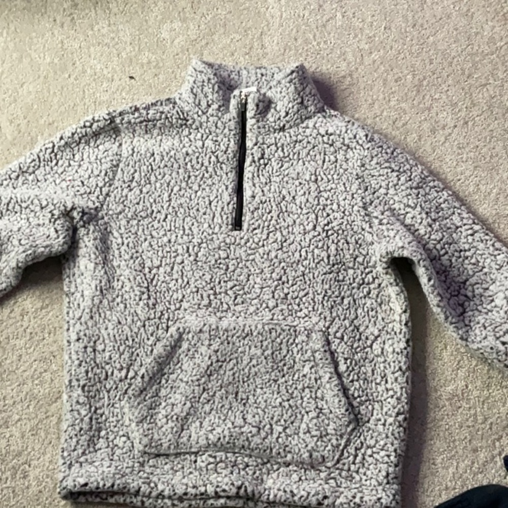 Fuzzy sweatshirt